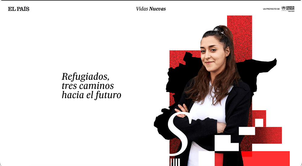 An article about Refugee life in Spain